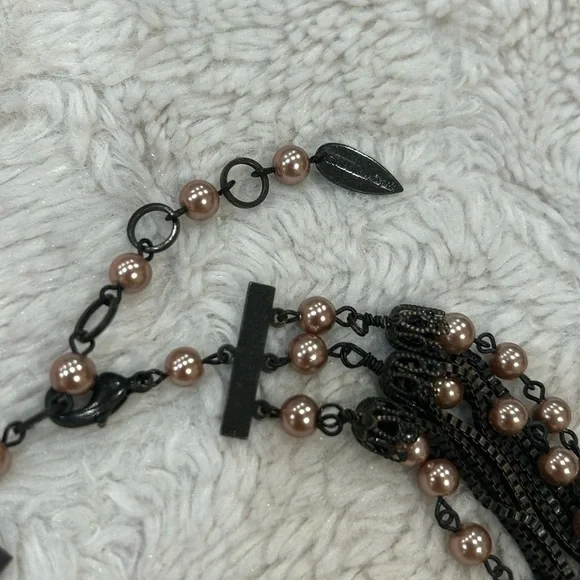 Coldwater Creek Multi-Strand Necklace - Picture 2 of 8